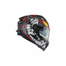 Casco Typhoon MO — Talla M, gris mate